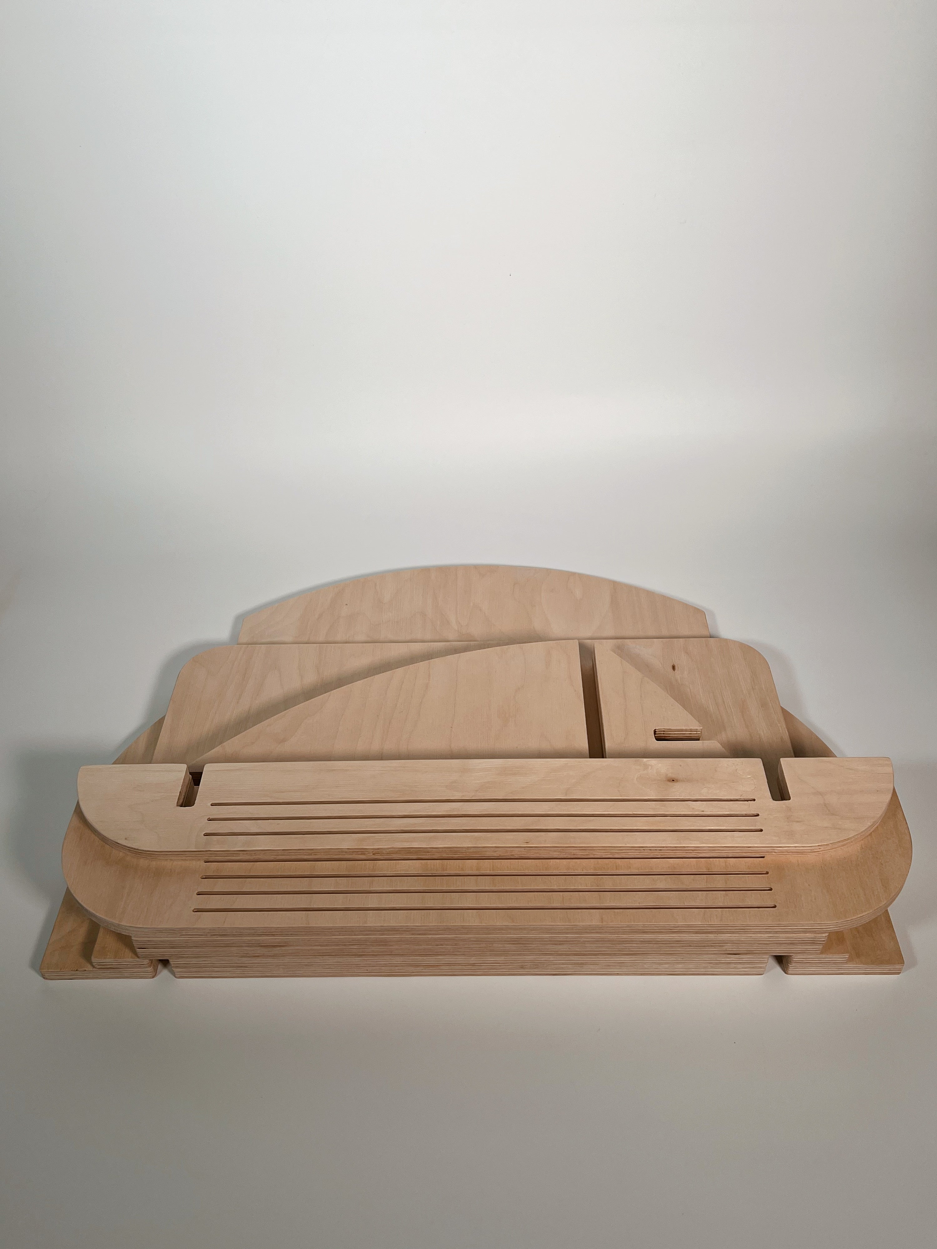 Tabletop Vendor Kiosk – Flat Pack Wooden Craft Fair Display Stand with Storage & Engraving – Checkout Booth for Markets And Pop-Ups