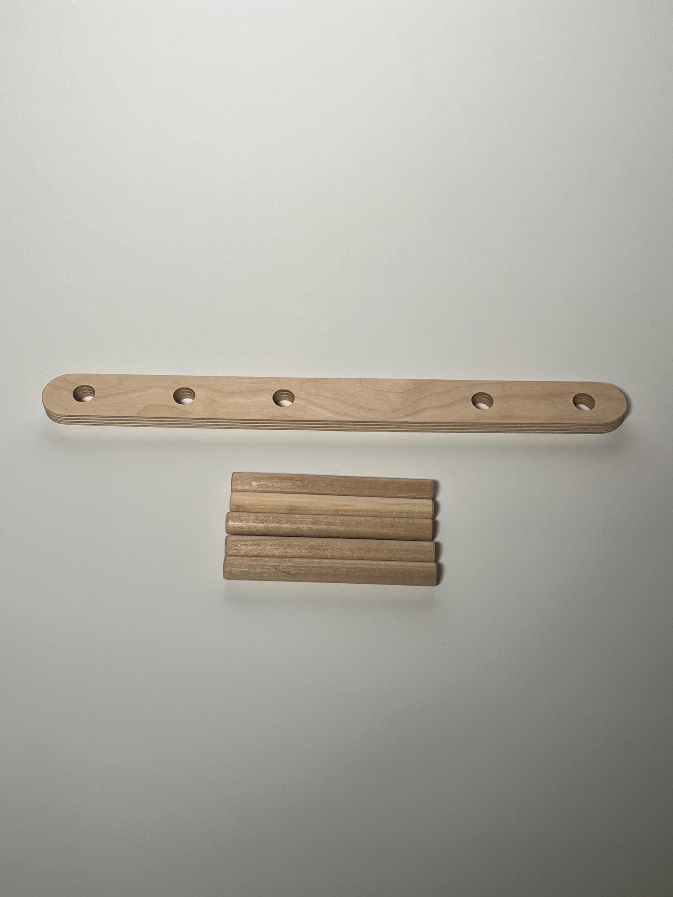 Peg Extension for Summit Standard Tabletop Display – Add-On Hanging Rack for Extra Display Space