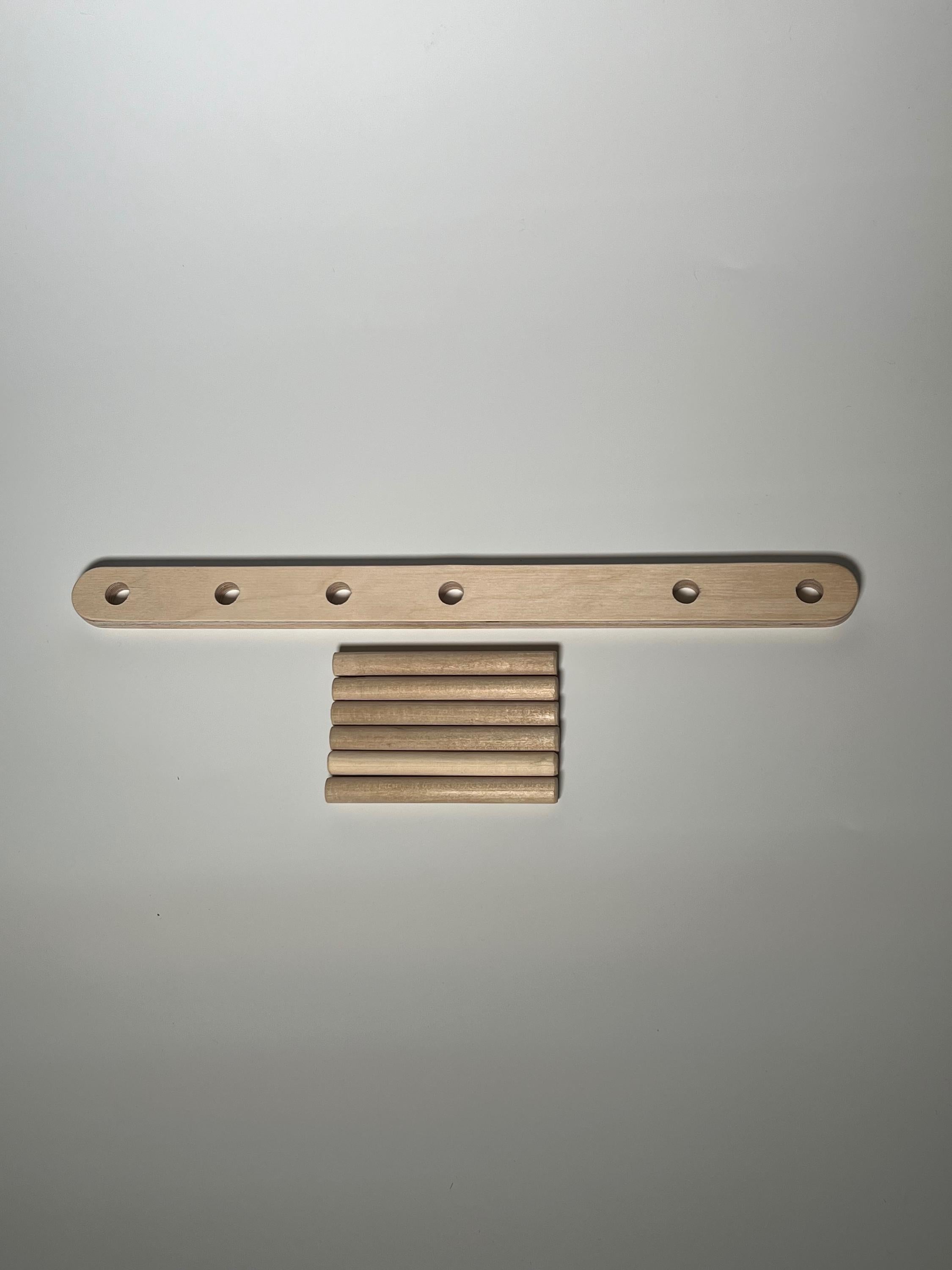 Peg Extension for Summit Standard Tabletop Display – Add-On Hanging Rack for Extra Display Space